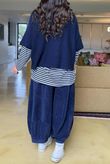 Conrad Layer Knit Navy